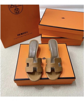 에르메스 올수공 오아시스 슬리퍼 샌들 앱송 43